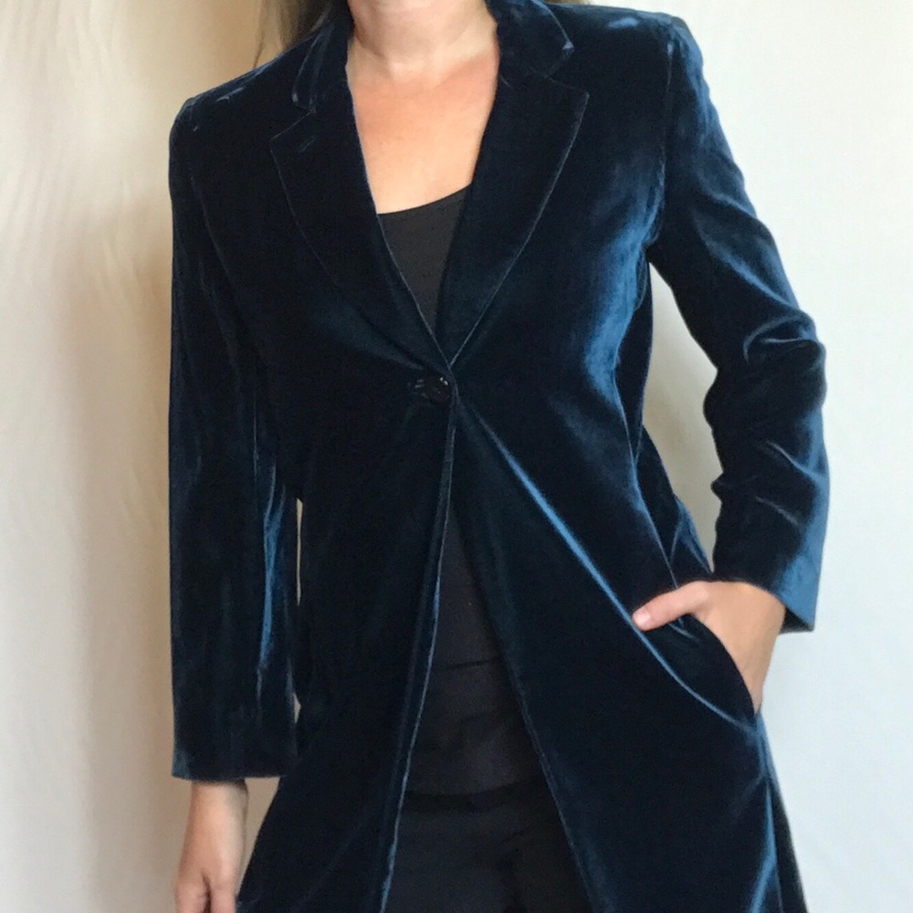Dana Buchman velvet jacket